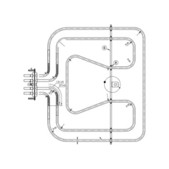 Heating Element,upper,combi,230V,1650W