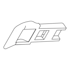 Vacuum Cleaner Bag Support Clip