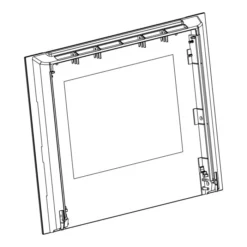 Door Glass Assembly - 594X465.5mm